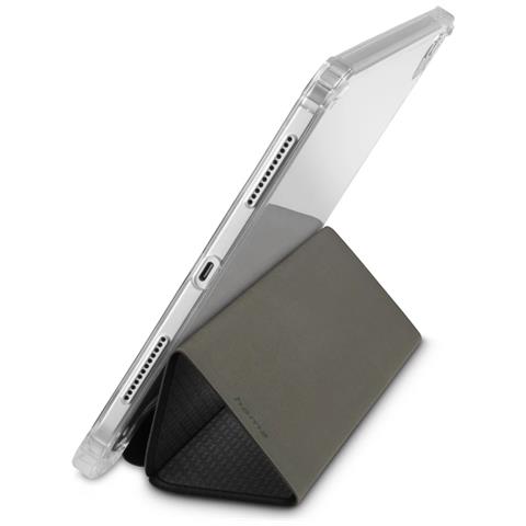 00222098 custodia per tablet 33 cm (13") Custodia a libro Nero, Trasparente - Foto 4