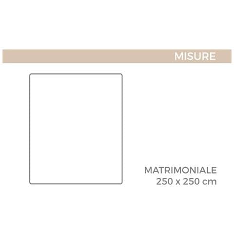 Copriletto Challenge Stampato In 100% Microfibra Di Poliestere Dis. Cuori 2 Piazze Beige - Foto 5