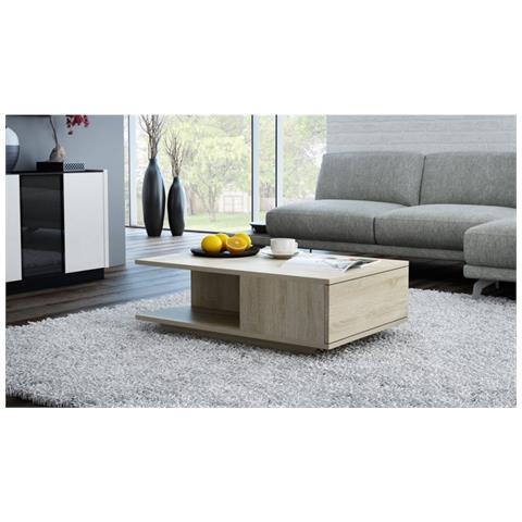 DENVER SONOMA tavolino da caffè, comodino e consolle da soggiorno Tavolo da caffè Forma libera 1 gamba /gambe - Foto 2