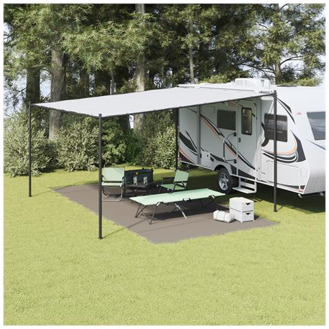 Accessorio per Tenda Grigio chiaro Poliestere 300 x 600 cm - Foto 2