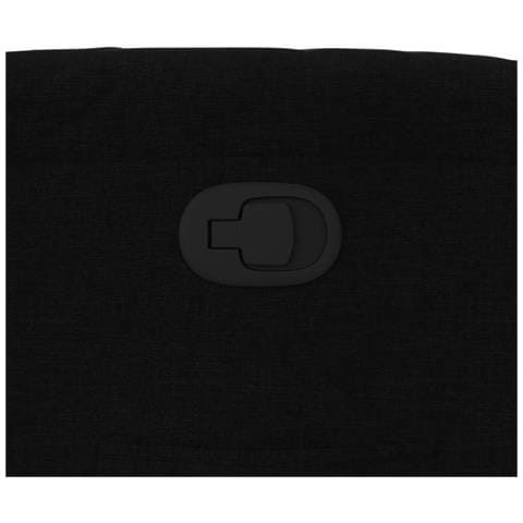 Poltrona reclinabile in tessuto nero - Foto 9