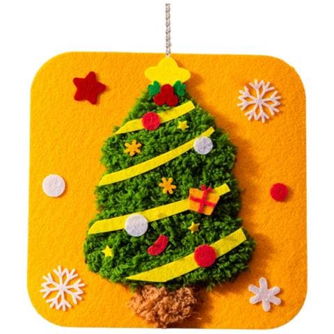 Kit Artistico Fai Da Te Per Albero Di Natale - Cucito In Feltro Per Divertimento Festivo - Foto 1