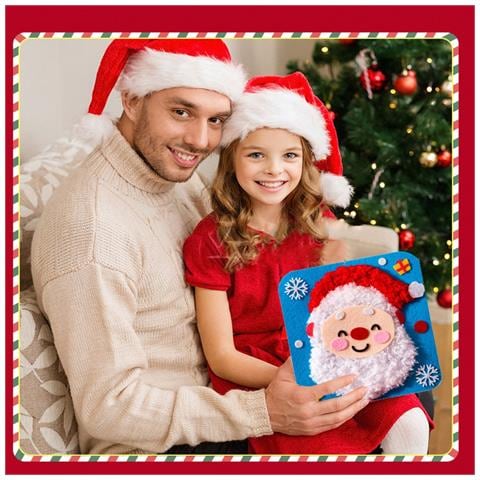 Kit Artistico Fai Da Te Per Albero Di Natale - Cucito In Feltro Per Divertimento Festivo - Foto 5