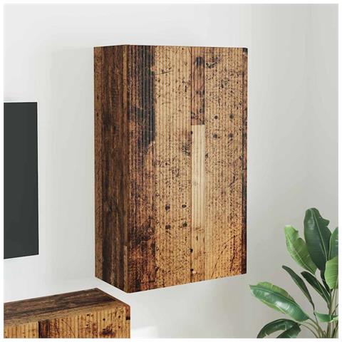 Mobile TV da parete Legno vecchio 59,5 x 31 x 100 cm - Foto 2