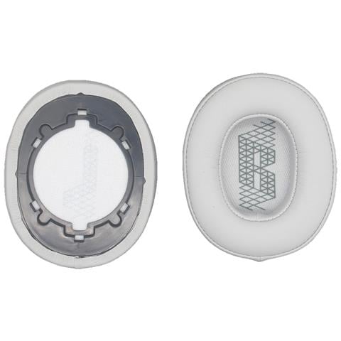 Cuscinetti Auricolari Di Ricambio In Pelle Proteica Compatibili Con Cuffie Jbl Live 500btnc (2 Pz) Grey - Foto 2