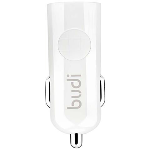 Caricatore Da Auto Usb 12w Con Cavo Usb A Lightning 1.2m, Bianco - Foto 2