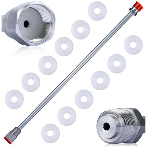 Lancia Per Pistola A Spruzzo 75cm - Compatibile Con Accessori Filettatura 7/8"" | Set 12 Guarnizioni | Pressione 290 Bar - Foto 1