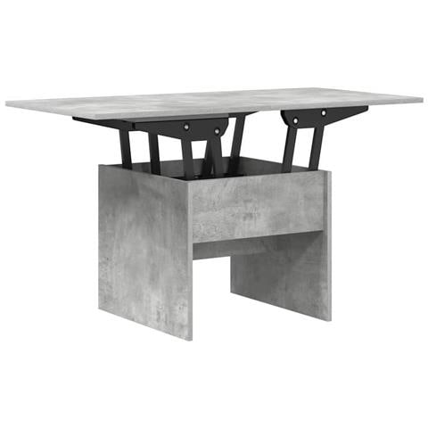Tavolino da salotto Grigio cemento 55 x 54,5 x 45 cm - Foto 1