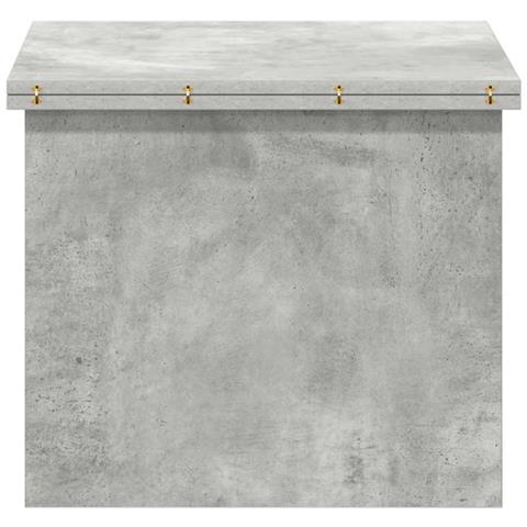 Tavolino da salotto Grigio cemento 55 x 54,5 x 45 cm - Foto 9