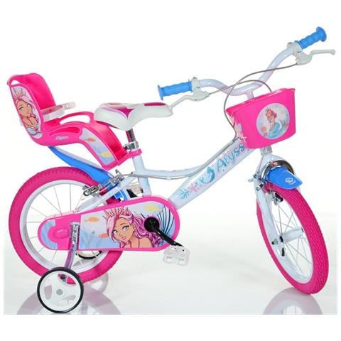 Bici Da Bambina Misura 14'' Art. 144r-als Bicicletta Da Bimba Linea Sirenetta Alyssa - Foto 1