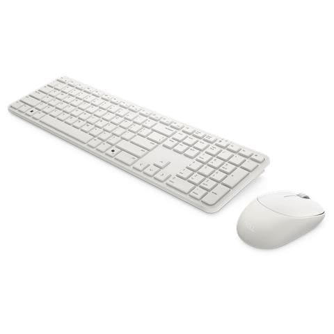 Pro 5 KM526 tastiera Mouse incluso Casa /ufficio RF Wireless QWERTY US International Bianco - Foto 6