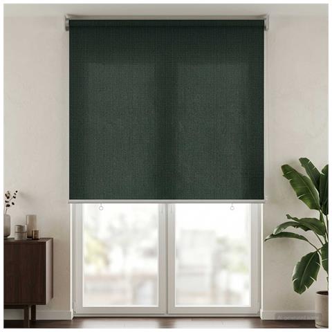 Tenda a Rullo Esterno Blocco UV 90% Verde Scuro 160 x 230 cm - Foto 2