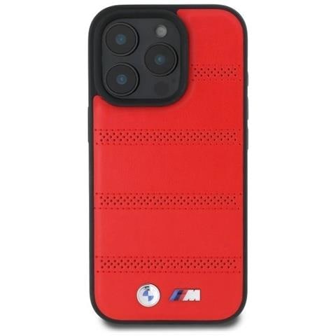 Bmw M Custodia Perforata E Cucita Magsafe Per Iphone 16 Pro Max - Rossa - Foto 2