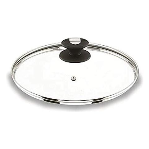 71920 - Coperchio in vetro da 20 cm con cestello per la cottura a vapore - Trasparente - Foto 1