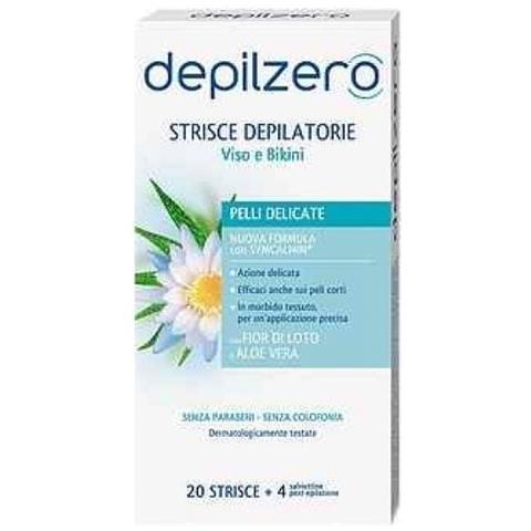 Depilzero Strisce Viso e Bikini 20 Pezzi - Foto 1