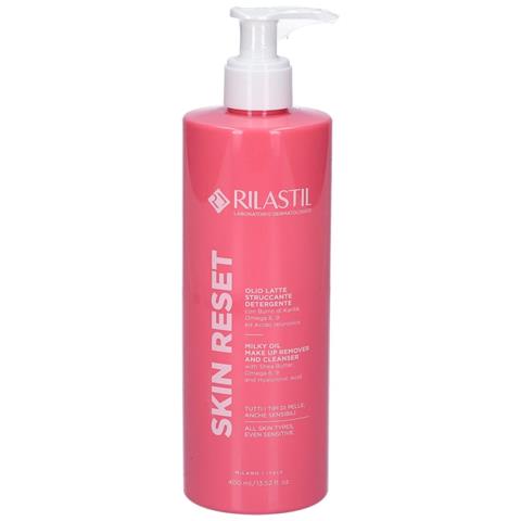 Rilastil Skin Reset Olio Latte Struccante Detergente 400 ml - Foto 1