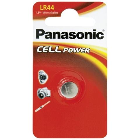 micropila a pastiglia lr44 alcalina 1,5v panasonic - Foto 3