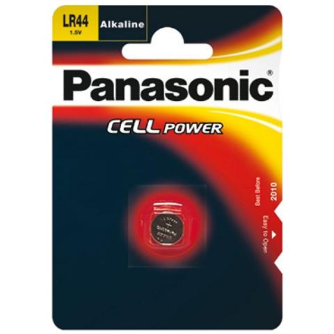 micropila a pastiglia lr44 alcalina 1,5v panasonic - Foto 2