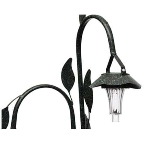 Fioriere Partavasi Supporto In Ferro Battuto E Lampade Led S - Foto 2