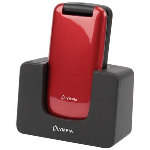 Primus Senior Phone Display 2.4" Micro SD Bluetooth con Tasti Grandi + SOS Colore Rosso - Foto 1