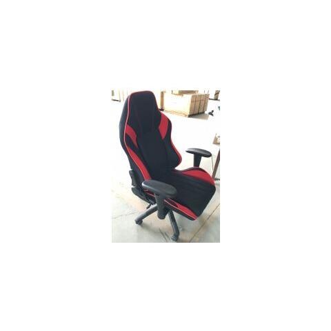 Sedia Ufficio Racing Shift XL in Similpelle I Poltrona Pc Gaming Carico Max 150 kg I Poltrona Set-Up Gamer Doppio Cuscino Nero Rosso Senza Poggiapiedi - Foto 1