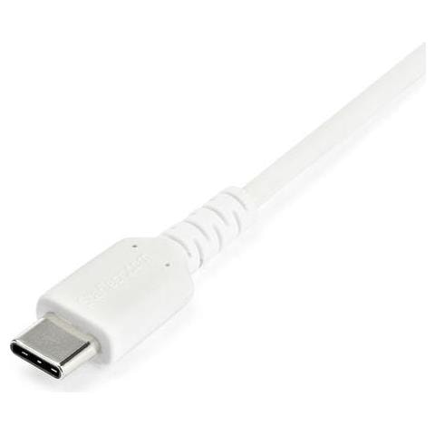 1m Durable Usb 2.0 To Usb C Cable White Aramid Fiber - Foto 2