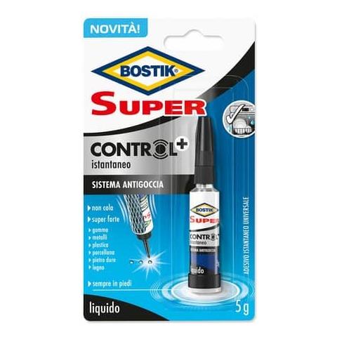 Adesivo Liquido Istantaneo Super Control+ - 5 Gr D2718 - Foto 1