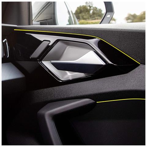 Trim Stripes Profilo A Incastro Per Interni Auto, Giallo, 3 Mm X 150 Cm - Foto 2