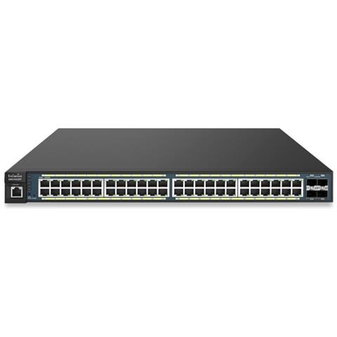 Switch con 48 Porte Gigabit Ethernet 1U Colore Nero - Foto 1