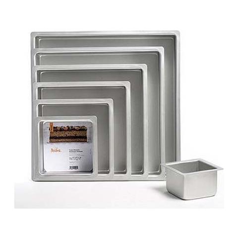 Teglia professionale anodizzata quadrata 20 x 20 h. 7,5cm - Foto 1