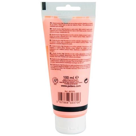 Pittura Acrilica Fluorescente - Arancione - 100 Ml - Foto 1