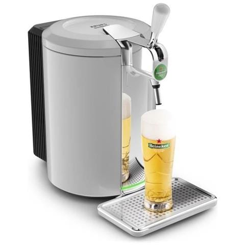 Macchina per Birra alla Spina Compatta Compatibile con Fusti da 5 Litri Potenza 70 W Colore Grigio - Foto 1