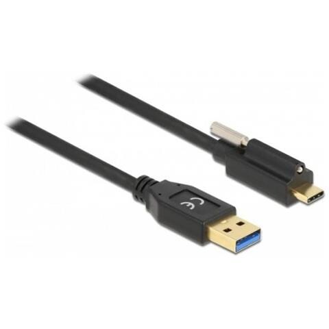 84028 Cavo Usb 1,5 M Usb 3.2 Gen 2 (3.1 Gen 2) Usb A Usb C Nero - Foto 1