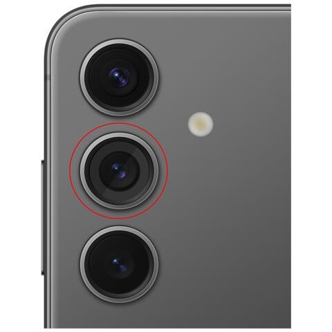Lente Fotocamera Principale Galaxy S24 Originale, Nero - Foto 2