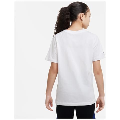 T-Shirt Team Club 20 Cz0909-100 Bambino Taglia S Colore Bianco - Foto 4