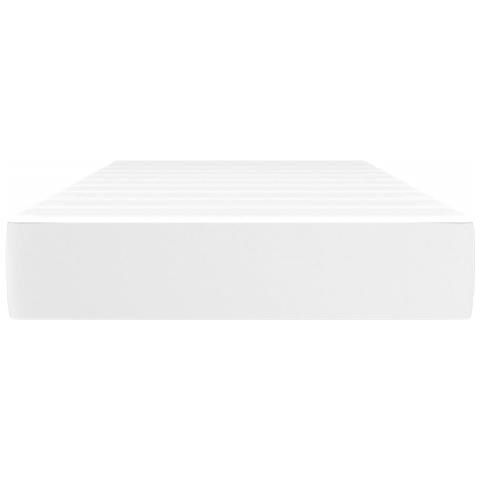 Materasso A Molle Per Bambini Bianco 80x160 Cm In Tessuto - Foto 3