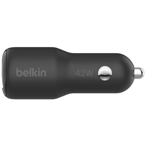 CARICABATTERIA DA AUTO DOPPIO USB-C 30W +USB-A 12W - Foto 2