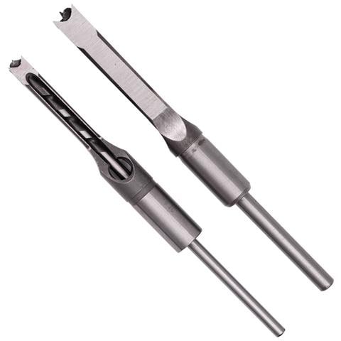 Set Di Punte Per Fori Quadrati Per La Lavorazione Del Legno Da 4 Pezzi Silver - Foto 2