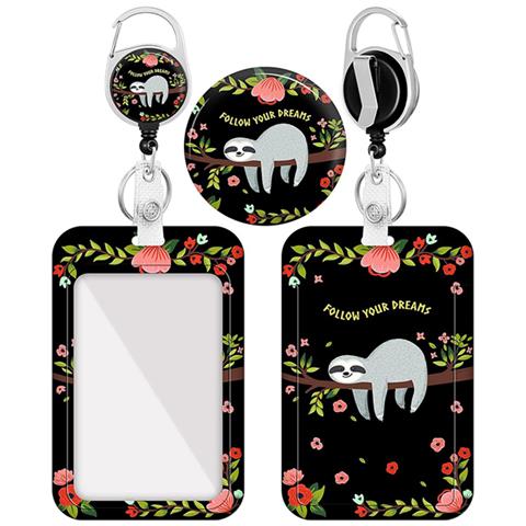 Porta Carte D'identità Retrattile Animale - Foto 3