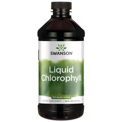 Clorofilla Liquida 100 Mg 16 Fl Oz (473 Ml) Swanson Health Products - Foto 1