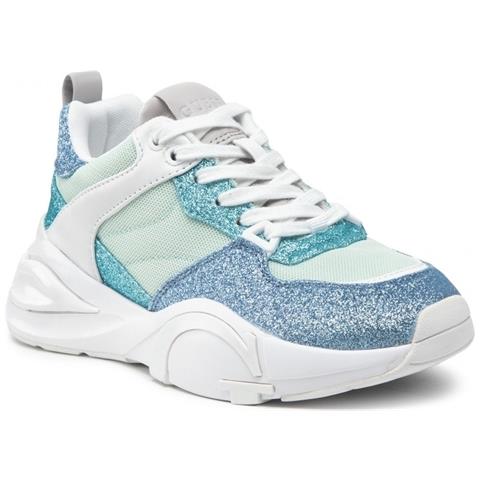 Bestie3 Flats Scarpe Basse Sintetico E Tessile Scarpe Donna Blu Eu 37, Fl5b3s Ele12 Blue - Foto 2