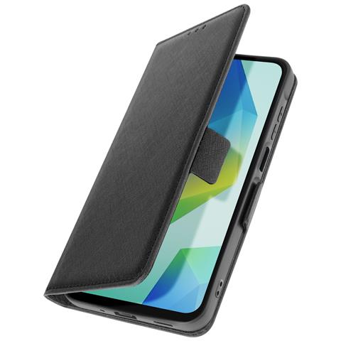 Custodia A Libro Per Samsung Galaxy A16 Lembo Di Supporto Video, Nero - Foto 1