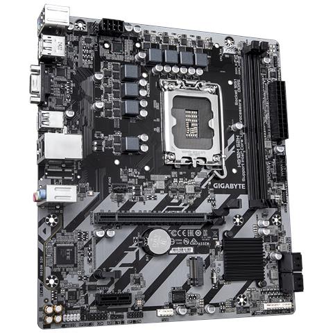 H810M S2H Scheda madre - CPU Intel Core Ultra (Serie 2), VRM a 4+1+2 fasi, fino a 6400 MHz DDR5, 1xPCIe 4.0 M. 2, LAN 1GbE, USB 3.2 Gen 1 - Foto 4