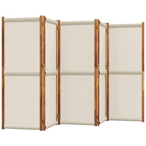 Divisorio A 5 Pannelli Grigio Chiaro 350x180 Cm - Foto 3