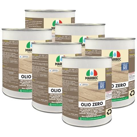 Olio Zero 1kgx6pz - Impregnante Legno Trasparente - Foto 1