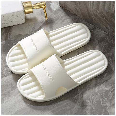 Pantofole Nere Comode In Eva - Perfette Per Interni Ed Esterni White 37-38 - Foto 4