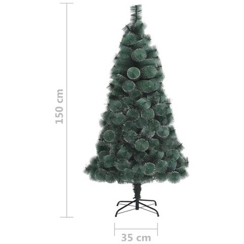 Lusso Casadino - Albero Di Natale Artificiale Con Supporto Verde 150 Cm Pet - Foto 7