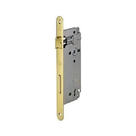 Serratura Da Infilare Per Porte Interne (a24) Patent D90 F22 E50 - Ottone Verniciato - Foto 1