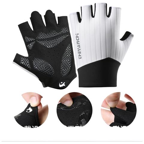 Guanti Da Ciclismo Traspiranti Antiscivolo A Mezze Dita Xl - Foto 2