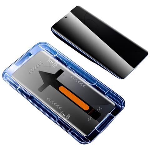 Pellicola Protettiva In Vetro Temperato Curvo Anti-spia Con Applicatore Per Xiaomi 15 Pro - Foto 2